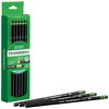 Ticonderoga Wood-Cased Pencils, 2 HB Soft, Black, 24 Count