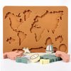 Mr. Pen- Silicone World Map Puzzle, 11.5” x 8.2”, Puzzle for Kids, World Puzzle, Puzzle Kids, Puzzles Kids, Childrens Puzzles, Floor Puzzle, Floor Puzzles for Kids