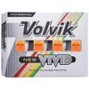 Volvik New Vivid Golf Balls: Matte Orange, Dozen