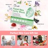 Pjordo Jelly Mask for Facials Professional, Peel Off Jelly Face Mask Skincare, 10 Treatments Jelly Mask Powder with Face Mask Mixing Bowl Set, Hydrojelly Mask for Hydrating, Nourishing & Soothing