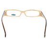 Calabria Splash 52 Rectangular Reading Glasses +0.50 Tortoise Cream Women Trendy Single Power Readers Ladies Modern Eyeglass