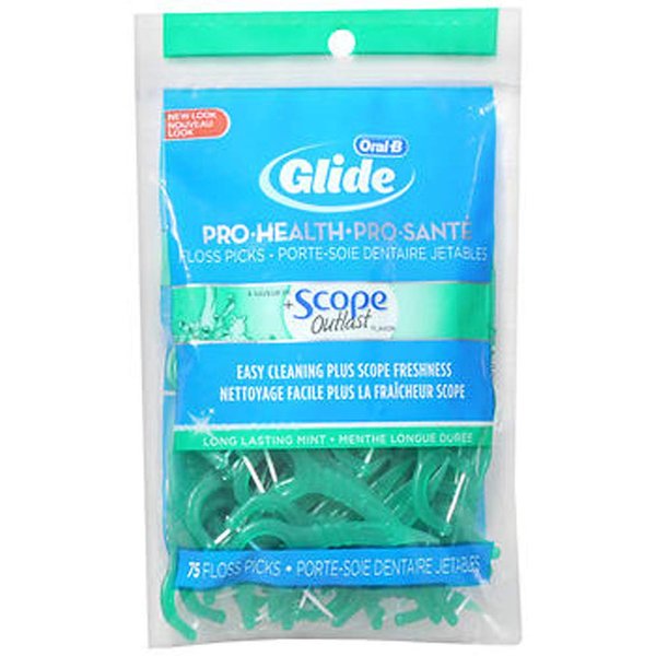 Oral-B ADV Floss Pick W/Scope 75