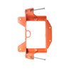 BestMounts - 10 Pack Nail-ON Low Voltage Mounting Brackets 1 Gang Multipurpose New Construction - Drywall Outlet Cable Wall Plate Bracket for Telephone Wire, Network Cable, HDMI, Speaker Wire