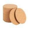 200 Pcs Cork Coaster Blank Cup Mat, Reusable Coffee Coaster Wooden Set 4 Inch Wooden Thick Cork Coasters for Home Tabletop Decoration