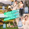 Water Dispenser for 5 Gallon Bottle, Electric Water Pump for 5 Gallon Jug with Switch and USB Charging, Portable Automatic Water Jug Dispenser for Camping, Travel, Home, Kitchen, Office