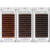 Scala Thickness 0.10mm C Curl Light Brown/Dark Brown/Black-Brown False lashes Individual Eyelash Extension Natural False Eyelashes (9mm, Dark Brown)