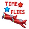 Airplane Birthday Party Decorations Time Flies Balloons Airplane Foil Balloons for Baby Shower Boys Girls Kids 1st 2nd 3rd Themed Party Decorations Supplies