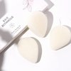 Baie Botanique Teardrop Konjac Sponge - Eco-Friendly, Gentle Facial Cleansing and Exfoliating 100% Natural Sponge, Set of 3