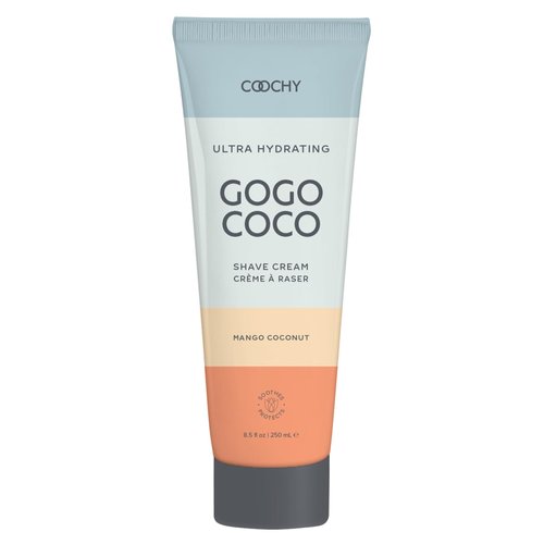Coochy Ultra Hydrating Shaving Cream | Prevents Irritation, Bumps & Dry Skin | Doubles as Hair Conditioner | Coconut Oil, Tea Tree Oil, Jojoba Oil, Shea Butter & Aloe Vera | Mango Coconut 8.5oz/250mL