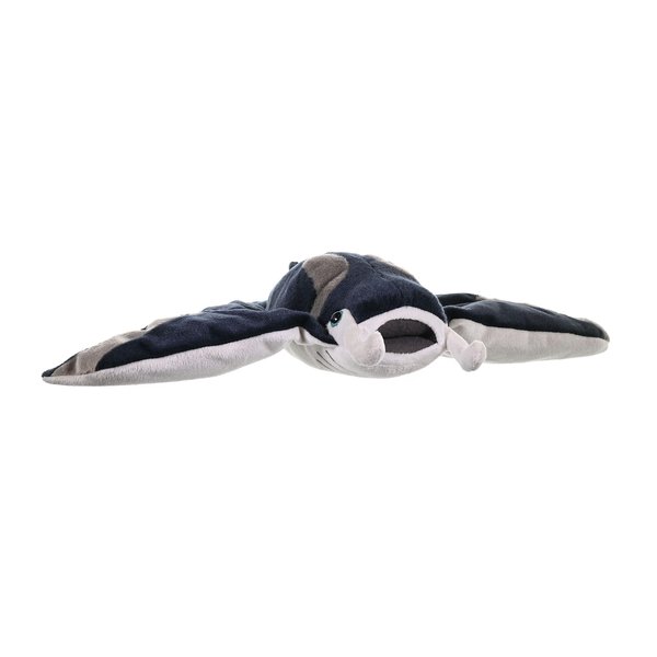 Wild Republic Manta Ray Cuddlekins, Stuffed Animal, 12 inches, Gift for Kids, Plush Toy, Fill is Spun Recycled Water Bottles (22475)