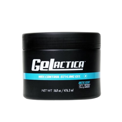 Rev320 GELACTICA GEL 18oz Hair Gel For Men - Organic Ingridients - Water Base