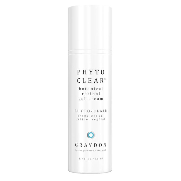 Graydon Phyto Clear Botanical Retinol Gel - Natural Face Moisturizer I Brightens, Shields, Moisturizes, Clarifies, Tones, & Protects Skin I 50ml/ 1.7oz