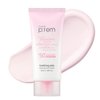 MAKE P:REM Soothing Pink Tone Up Sun Cream, Mineral Sunscreen for Dehydrated Skin, Lightweight, Non-Greasy Formula, Skin Tone Correction, Korean Sunscreen, SPF 50, 1.69 Fl. Oz. 50ml