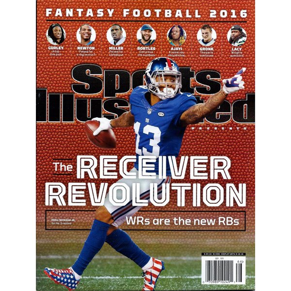 Sports Illustrated Magazine 2016 Fantasy Football Guide