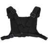 Lazmin Radio Chest Bag, Universal Hands Free Radio Chest Harness Carry Case Pocket Pack Holster for Two Way Radio
