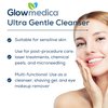 Glowmedica Ultra Gentle Cleanser with Marine Algae and Aloe Vera Gel for Sensitive Skin