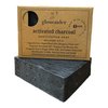 Glowonder 1 Pack Activated Charcoal Handmade Organic Bar Soap for Face and Body - Moisturizing, All-Natural, Cruelty-Free - Botanical Ingredients - Shower, Bath, Hand Soaps, Gifts - 4.5 oz