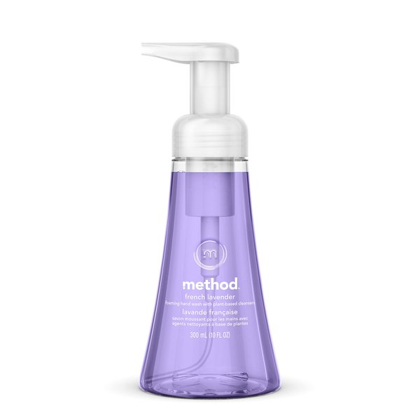 Method Foaming Hand Soap, French Lavender, Biodegradable Formula, 10 Fl Oz (Pack of 1)