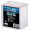 2-Piece 200 Count Clear Card Storage Box