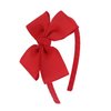MEEDEE Toddler Red Headband Headband With Bow Headband Bows For Girls Headband Grosgrain Ribbon Headband For Toddlers Kids Party Decoration Cosplay Costume Headwear Makeup Handmade Hair Band