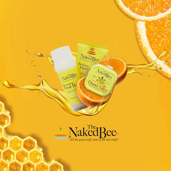 The Naked Bee Orange Blossom Honey Foam Soap (12oz) Liquid Foaming Hand Soap - Mild Cleanser to Reduce Dryness - Gentle Foam Soap for Clean and Soft Hands