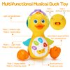 Baby Musical Duck Toy Dancing Crawling Tummy Time, Light Up Infant Toys 0-3-6 6-12 12-18 Months Birthday Gifts for 1 2 Year Old Boys Girls Baby Learning Development Toddler Toys Age 1-2
