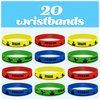 20 Video Game Party Favors Wristband, Party Gift, Goodie Bag Filler (SuperM)