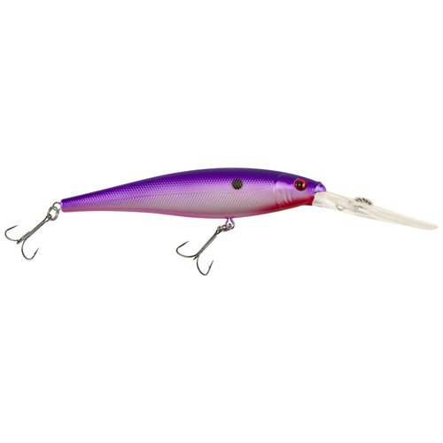 Berkley Flicker Minnow Fishing Lure, Prime Time, 1/4 oz, 3in | 7.5cm Crankbaits, Realistic Minnow Profile, Sharp Dive Curve Gets to Fish Quickly, Equipped with Fusion19 Hook