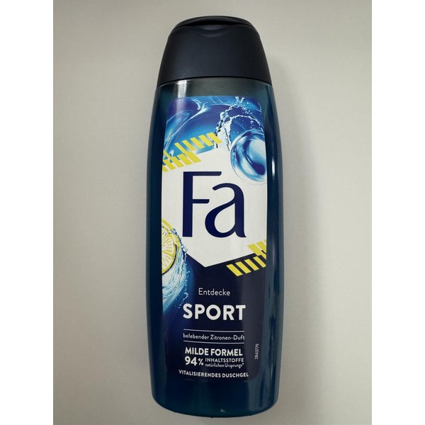 Fa Mens Shower Gel Active Sport Ginkgo 250 Ml