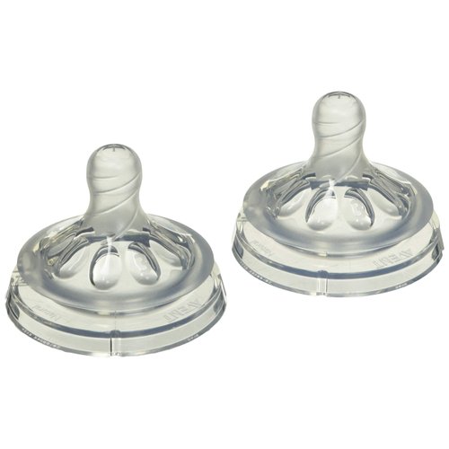 Philips AVENT Natural Baby Bottle Medium Flow Nipple 3M+, One Size, 2 Count