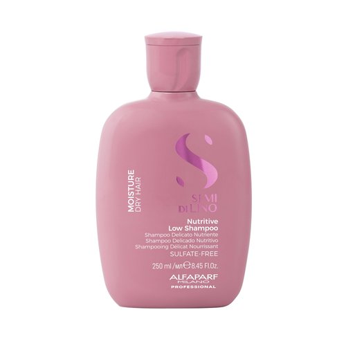 Alfaparf Milano Semi di Lino Moisture Nutritive Shampoo and Conditioner Set for Dry Hair - Sulfate Free Moisturizing Shampoo and Conditioner - Safe on Color Treated Hair - Adds Shine and Softness