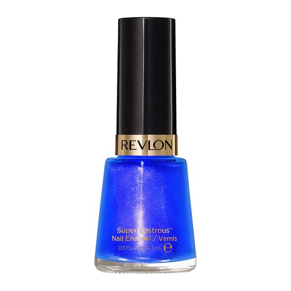 Revlon Nail Enamel, Chip Resistant Nail Polish, Glossy Shine Finish, in Blue/Green, 495 Sultry, 0.5 oz