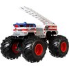 Hot Wheels Monster Trucks 1:24 Scale Vehicles, Collectible Die-Cast Metal Toy Trucks with Giant Wheels & Stylized Chassis, Gift for Kids Ages 3 Years Old & Up