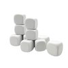 Qidiwin White EVA Foam Dices for Kids Graffiti-Building Blocks,Creative Painting, Party Supplies, 1.96 inchs, 12PCS
