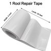 Autrends White Repair Tape - 4" x30ft Tent Repair Tape RV Awning Repair Tape Strong Adhesive Waterproof Tape Tarp Repair Tape Repair kit for Indoor/Outdoor Use, RV, Boat Etc.
