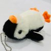 Alodidae 9 Pcs Mini Penguin Stuffed Animal Plush Keychain Toys Cute Penguin Gifts Penguin Party Supplies Small Penguin Hanging Pendant for Bag Christmas Tree (Black Pink Grey)