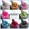 MIZHSE Holographic Gel Nail Polish, Chrome Gel Nail Polish, Galaxy Glossy Chameleon Nail Lacquer Glitter Gel Polish Set, Sparkle Laser Gel Polish Nail Art Salon at Home Gift Set