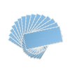 180PCS Hair Extension Tape Adhesive 1.57 x 0.31 Inch Strong Tape Extension Replacement Tape No-Residue Double Sided Tape Tabs Blue Replacement of Human Hair Extensions