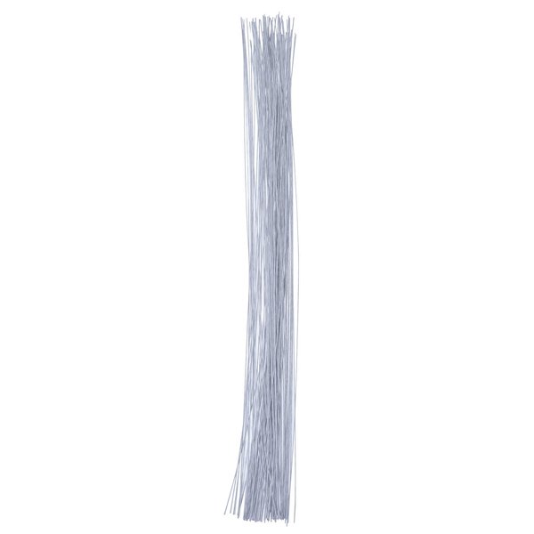 EBOOT 100 Pieces Stem Wire Floral Wire Flower Wire 14 Inch 26 Gauge Wire for Florist Flower Arrangement, Bouquet Stem Wreath Wrapping Making and DIY Craft