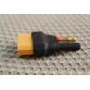 3drcparts Male 4mm HXT to Female XT-90 XT90 Battery Adapter