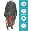 Moon Mushroom Barber Cape - Salon Hair Cutting Cape for Women, Men, Kids, Adults, Haircut Cape with Adjustable Elastic Neckline Hairdressing Stylist Cape Gown Accessories Star Eucalyptus Leaves Flower