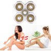 AHUADA Women's Electric Shaver Replacement Heads : 5 Legs Hair Removal Razor Replacement Heads 4D Floating Heads Replacement Blades for Women