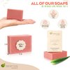 Aspen Kay Naturals Handmade Calamine Soap Bar for Face & Body - Organic Aloe Vera & Colloidal Oats - Natural Soap with Organic Skin Loving Oil - Gentle Soap – Made in the USA 4.5 oz
