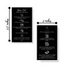 Boutique Marketing LLC | 50 Pack | Physical Printed 2 x 3.5 incheBoutique Marketing LLC BusinesBoutique Marketing LLC Card Size | Black with Icon Design, black, white