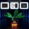 YEABRICKS LED Light for 76433 Harry Potter Mandrake Building Blocks Model (Building Set NOT Included)