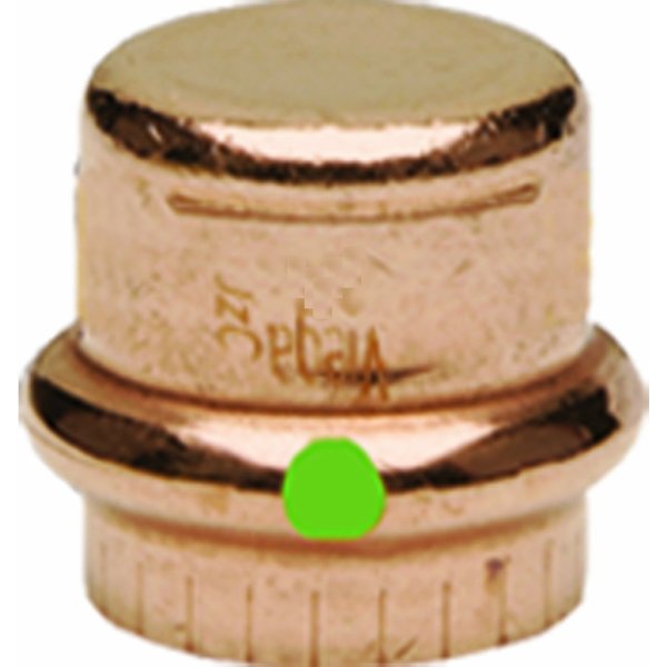 Viega 77737 ProPress Zero Lead Copper Cap with2-Inch Plumbing, 1-Pack