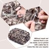 iunio Camo Netting Camouflage Netting, Camo Net Bulk Roll Camouflage Mesh Nets for Hunting Blind Deer Stand Military Party Decorations Sunshade Camping Shooting (6.5ftx4.9ft, Dry Grass Camo)