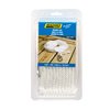 Seachoice Anchor Line Rope, Braided Nylon, White, Spring Hook, 3/16 In. X 100 Ft.