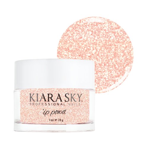 Kiara Sky Long Lasting Nail Dip Powder Pink Tones 1 oz, My Fair Lady Glitter