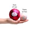 Mermaid Love Potion Bath Bombs Gift Set of 2 with Size 6 Ring Inside Each Made in USA